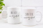 Soon to Be Mrs, One Lucky Mr, Funny Mug For Husband/ Wife, Boyfriend/ Girlfriend, Valentine Day Gift For Him/ Her