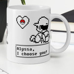 Pokeball Mug Funny Mug For Husband/ Wife, Boyfriend/ Girlfriend, Valentine Day Gift For Him/ Her