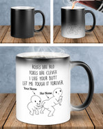 Foxes Are Clever Funny Mug For Husband/ Wife, Boyfriend/ Girlfriend, Valentine Day Gift For Him/ Her