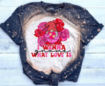 I Wanna Gnome What Love Is Bleached Tshirt For him, her,  boyfriend, girlfriend, wife, husband Valentines Day Gift