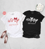Wifey And Hubby Tshirt For him, her, boyfriend, girlfriend, wife, husband Valentines Day Gift
