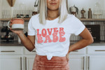 Lover Babe Valentine Tshirt For him, her, boyfriend, girlfriend, wife, husband Valentines Day Gift