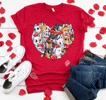 Chihuahua Heart Love Dog Lover Tshirt For him, her, boyfriend, girlfriend, wife, husband Valentines Day Gift