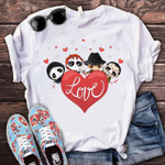 Horror Movie Chibi Valentine Tshirt For him, her, boyfriend, girlfriend, wife, husband Valentines Day Gift