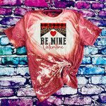 Be Mine Valentine Marlboro Bleached Tshirt For him, her, boyfriend, girlfriend, wife, husband Valentines Day Gift