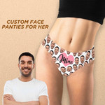 Custom Face Mine Women's Classic Thong, Valentine Day Gift
