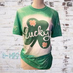 Lucky Shamrock Clover St. Patty's, St Patrick’s Day, St. Patty's Day Bleach T-Shirt