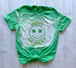 Happy Go Lucky St. Patty's, St Patrick’s Day, St. Patty's Day Bleach T-Shirt