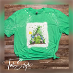 Gnome with Beer and Clover St. Patty's, St Patrick’s Day, St. Patty's Day Bleach T-Shirt