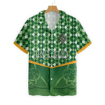 Ireland Happy St Patricks Day Hawaiian Shirt, Button Up Shirt For Men