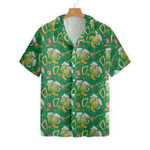 Happy Saint Patrick's Day Ireland Proud Pattern 1 Hawaiian Shirt, Button Up Shirt For Men