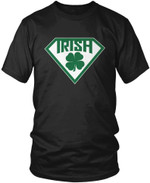 Irish Four Leaf Clover T-shirt, Irish Superhero, 4 Leaf Clover Shirt, Funny St Patricks Day Shirts