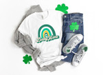 Lucky Mama Shirt, St Patricks Day Shirt, Irish Gifts, Clover Shirt, Shamrock Shirt, Leopard Shamrock