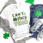 Can't Pinch This Shirt, St Patricks Day Shirt, Irish Gifts, Clover Shirt, Shamrock Shirt, Leopard Shamrock