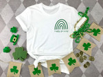 St Patricks Day Shirt,Happy Go Lucky,Shamrock Shirt, St. Patty's Shirt,Irish Shirt, Shenanigans