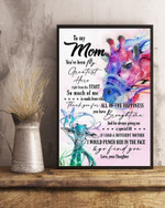 Mothers Day Canvas, Gift For Mom From Daughter, You've Been My Greatest Hero Canvas