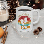 First Mothers Day Mug, Gift For New Mom From Baby, Promoted To Mum 2022 Mug