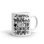First Mothers Day Mug, Gift For New Mom From Baby, Happy Mother's Day From The Baby Bump Mug