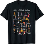 ABCs of Black History Month Shirt Original Black History T-Shirt