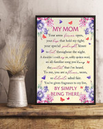 Mothers Day Canvas, Gift For Mom From Daughter&Son, To My Mom Your Arms Forever Open Canvas