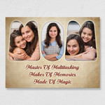 Personalized Mothers Day Canvas, Gift For Mom From Daughter&Son, Mom Acronym Canvas