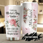Personalized Mothers Day Tumbler, Gift For Mom From Daughter Son, This Tumbler From Your Son Bought By your daughter in law Tumbler