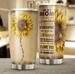 Mothers Day Tumbler, Gift For Mom From Daughter Son, I Love You Always And Forever Tumbler