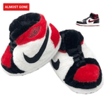 Red Nike Air Jordan Inspired Sneaker Slippers - Slip Kickz
