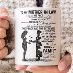 Mothers Day Mug, Gift For Mother in law From Daughter, I Can See His Face Coffee Mug