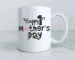 Mothers Day Mug, Gift For New Mom From Tummy, 1st Mother Day Pregnancy gift Coffee Mug