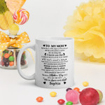 Personalized Mothers Day Mug, GIft For Mom From Daughter/ son,Mother's Love is About Coffee Mug