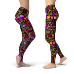 Mothers Day Leggings, Gift For Mom From Son Daughter, Happy Mother's Day Yoga Workout Leggings