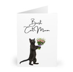 Mothers Day Card, Gift For Mother From Daughter/ Son, Card with black Post Card & Greeting Card