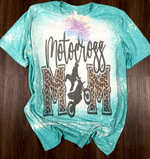 Mothers Day Bleached Tshirt, Gift For Mom From Daughter Son, Motocross mom Tshirt
