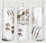 Mothers Day Tumbler, Gift For Mom From Daughter&Son, Motherhood is a walk in the park, Jurassic Park Galaxy 2 Tumbler