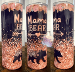 Mothers Day Tumbler, Gift For Mom From Daughter&Son,Mama bear Tumbler
