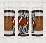 Mothers Day Tumbler, Gift For Mom From Daughter&Son, Football Mom Tumbler