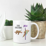Mothers Day Mug, GIft For Step Mom From Daughter/ Son, Cute sloth Coffee Mug