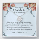 From Bride To Grandmother, To Grandma Wedding Gift For Grandma Of The Bride Grandmother Wedding Gift