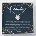 Mothers Day Gift, Gift For Grandma Necklace Grandmother Birthday Gift From Granddaughter/Grandson To My Grandma Necklace Gift Grandmother