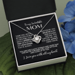 Mother's Day Gift, To My Incredible Mom From Son/Daughter Necklace, Mom Jewelry With Message Card