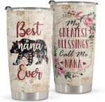 Mothers Day Tumbler, Gift For Grandma From Daughter Son, Best Nana Ever Tumbler