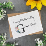 Mothers Day Card, Gift For Grandmother From Kids, Happy Grandma Post Card & Greeting Card