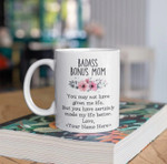 Mothers Day Mug, Gift For Stepmom From Daughter/ Son, You Made My Life Better Coffee Mug