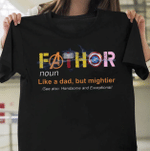 Fathers Day Tshirt, Gift For Dad From Daughter & Son, Father Definition Tshirt