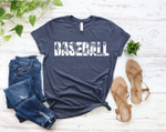 Fathers Day Tshirt, Gift For Dad From Daughter & Son, Baseball Dad Tshirt