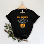 Fathers Day Tshirt, Gift For Dad From Daughter & Son, Yoga Instructor By Day World's Best Dad By Night Tshirt