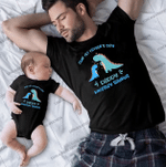 First Fathers Day Dino Baby Grow T-shirt & Baby Onesie, Dad and Baby Matching Shirts, Father and Son/ Daughter, Father's Day Gift