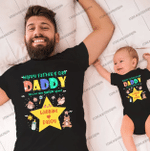 You're my Super Star T-shirt & Baby Onesie, Dad and Baby Matching Shirts, Father and Son/ Daughter, Father's Day Gift