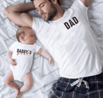 Daddy's girl, Dad and Baby Matching Shirts, Father and Son/ Daughter, Father's Day Gift